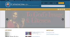 Desktop Screenshot of catholicism.org